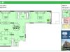 Схема квартиры в проекте "Мишино"- #1365000030