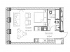 Схема квартиры в проекте "Mitte"- #883651506