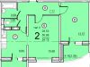Схема квартиры в проекте "Москворецкий"- #28564060