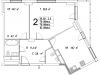 Схема квартиры в проекте "на Лисицына 5"- #1326223957
