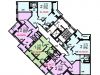 Схема квартиры в проекте "На набережной"- #1376464548
