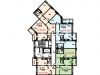 Схема квартиры в проекте "На набережной"- #1485520530