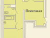 Схема квартиры в проекте "на ул. Дубки"- #1300364993