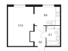 Схема квартиры в проекте "на ул. Краснознаменская"- #1576074536