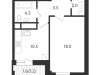 Схема квартиры в проекте "на Усиевича"- #884376457
