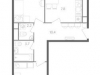 Схема квартиры в проекте "Nagatino i-Land"- #1879413401