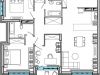 Схема квартиры в проекте "Новые Вешки"- #1180550173