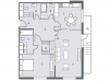 Схема квартиры в проекте "NV/9 Artkvartal (НВ/9 Артквартал)"- #130093318
