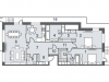 Схема квартиры в проекте "NV/9 Artkvartal (НВ/9 Артквартал)"- #733624147
