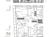 Схема квартиры в проекте "Palazzo Остоженка, 12"- #881653643