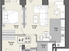 Схема квартиры в проекте "Парк Мира"- #469761632