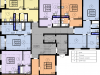 Схема квартиры в проекте "Паруса"- #872376359