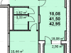 Схема квартиры в проекте "Пегас"- #180196627