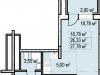 Схема квартиры в проекте "Пегас"- #1224057070