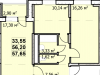 Схема квартиры в проекте "Пегас"- #539441242