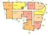 Схема квартиры в проекте "Премьер"- #1079398536