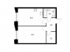 Схема квартиры в проекте "Пресненский вал 21"- #197705454