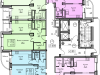 Схема квартиры в проекте "Приозерный"- #1431722120