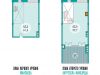 Схема квартиры в проекте "Рассвет Loft Studio (Рассвет Лофт Студио)"- #566449854