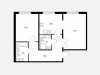 Схема квартиры в проекте "Римского-Корсакова 11"- #1649024989