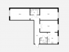 Схема квартиры в проекте "Римского-Корсакова 11"- #1725835097