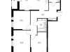 Схема квартиры в проекте "Саларьево парк"- #485841257