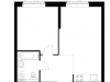 Схема квартиры в проекте "Сигнальный 16"- #1851865644
