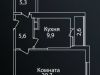 Схема квартиры в проекте "Соколиный форт"- #66643958