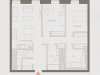 Схема квартиры в проекте "Современник"- #1951606477