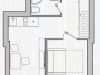 Схема квартиры в проекте "Тетрис"- #1307621726