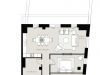 Схема квартиры в проекте "Turandot Residences (Турандот Резиденс)"- #557419799