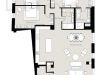 Схема квартиры в проекте "Turandot Residences (Турандот Резиденс)"- #1161692958