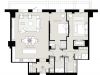 Схема квартиры в проекте "Turandot Residences (Турандот Резиденс)"- #424539773