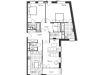 Схема квартиры в проекте "Васнецов-дом. Лидер на Масловке"- #961424669