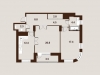 Схема квартиры в проекте "Вавилов дом"- #1494362947