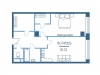 Схема квартиры в проекте "Vernad Sky"- #599349280