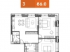Схема квартиры в проекте "YE’S Технопарк"- #548211552