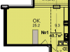 Схема квартиры в проекте "Звезда Томилино"- #855542243